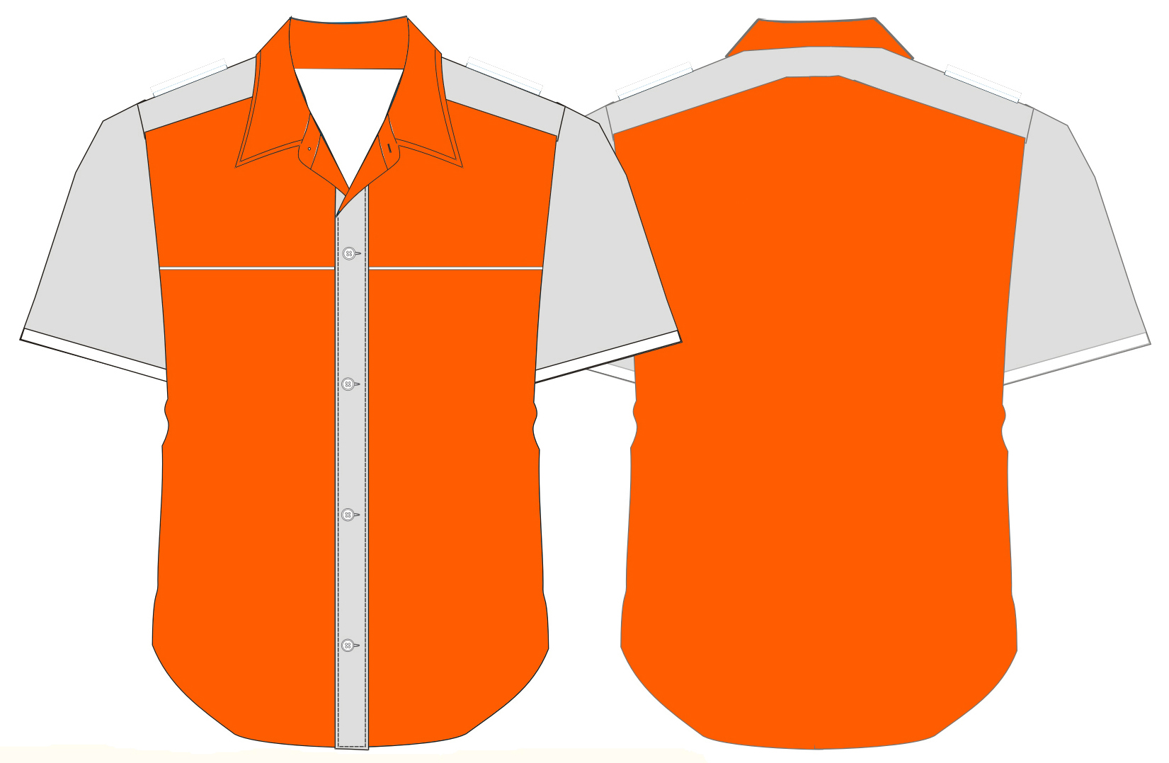 design kemeja seragam